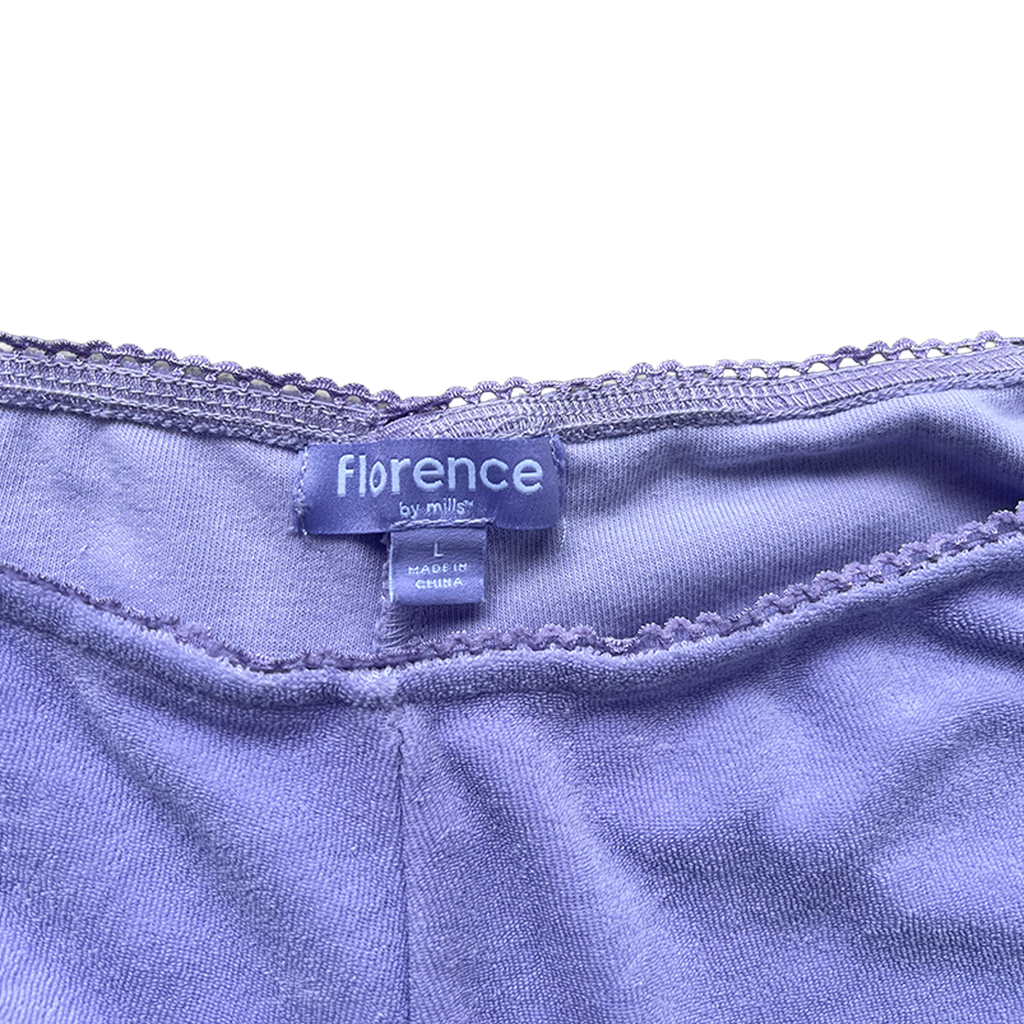 Lilac sleep shorts
